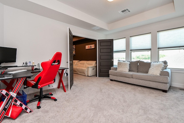 31142 Crescent Hill Dr, Fulshear, TX 77441 - carpeted office featuring healthy amount of natural light and baseboards