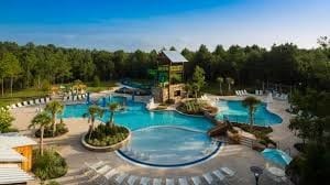 162 Cheswood Forest Pl, Montgomery, TX 77316 - community pool featuring a patio and a wooded view