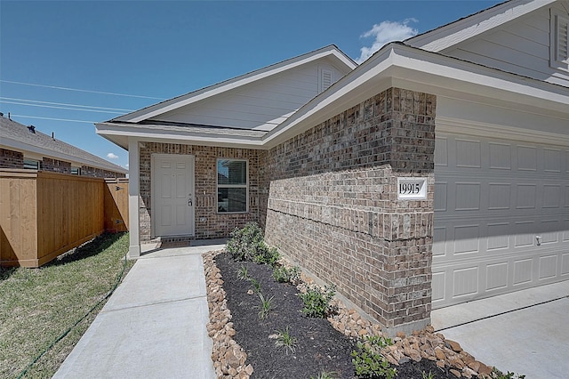 19915 Epirus Shores Dr, Hockley, TX 77447 - property entrance with brick siding