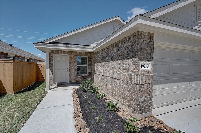 19915 Epirus Shores Dr, Hockley, TX 77447 - property entrance with brick siding