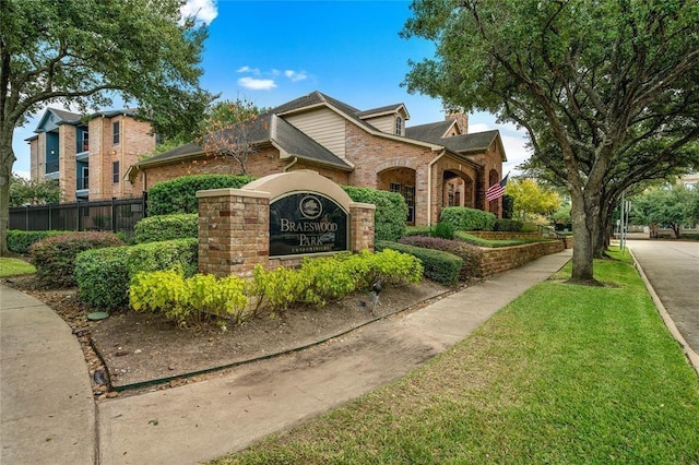 2255 Braeswood Park Dr Unit 296, Houston, TX 77030 - view of community sign