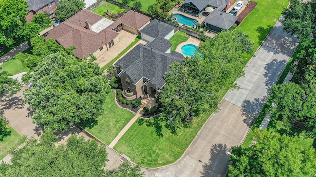 10402 Hondo Hill Rd, Houston, TX 77064 - aerial view of a pool