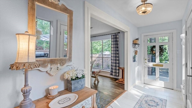 1925 Foxbriar Dr, Huntsville, TX 77340 - entrance foyer featuring tile patterned floors