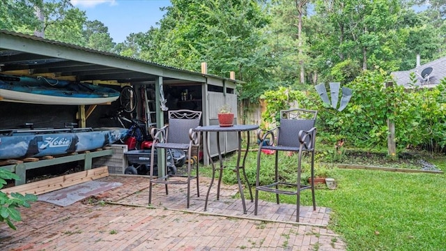 1925 Foxbriar Dr, Huntsville, TX 77340 - view of patio