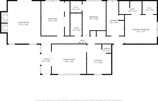 1925 Foxbriar Dr, Huntsville, TX 77340 - room layout