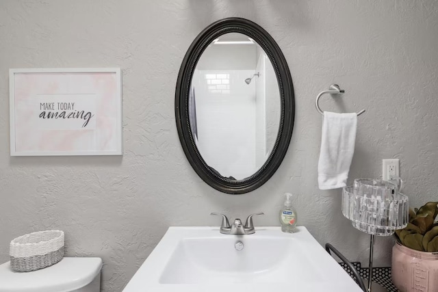1017 Milner, College Station, TX 77840 - bathroom featuring a sink and toilet
