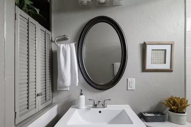 1017 Milner, College Station, TX 77840 - bathroom featuring a sink