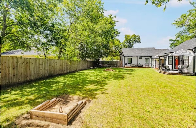 1017 Milner, College Station, TX 77840 - view of yard