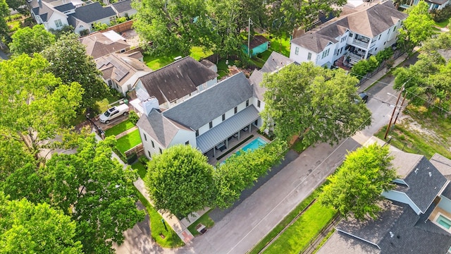 523 E 23rd St, Houston, TX 77008 - aerial view of residential area