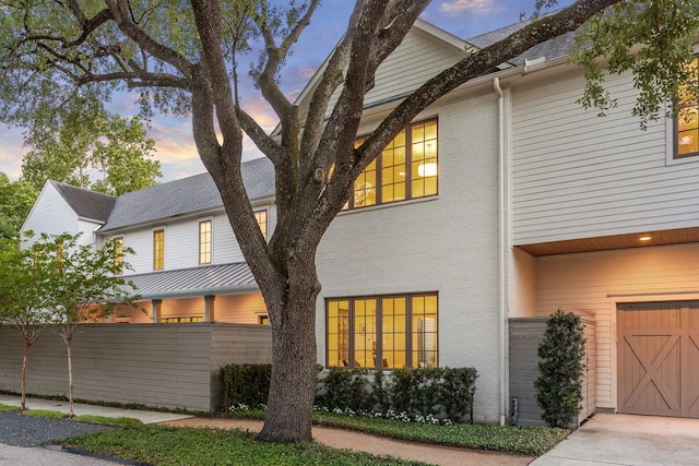 523 E 23rd St, Houston, TX 77008 - view of side of property with concrete driveway