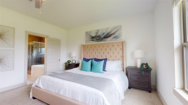 3539 Gore Creek Dr, Katy, TX 77494 - bedroom with light carpet and baseboards