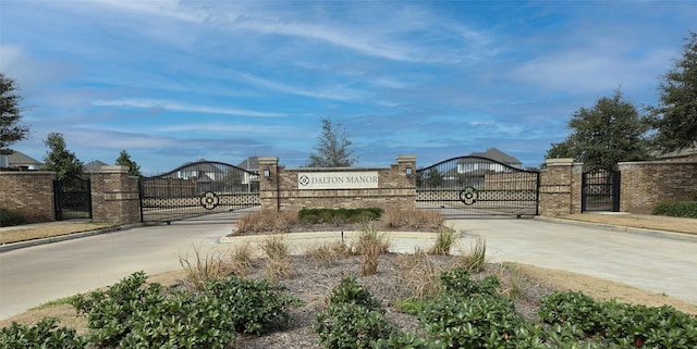 3539 Gore Creek Dr, Katy, TX 77494 - community / neighborhood sign with a gate