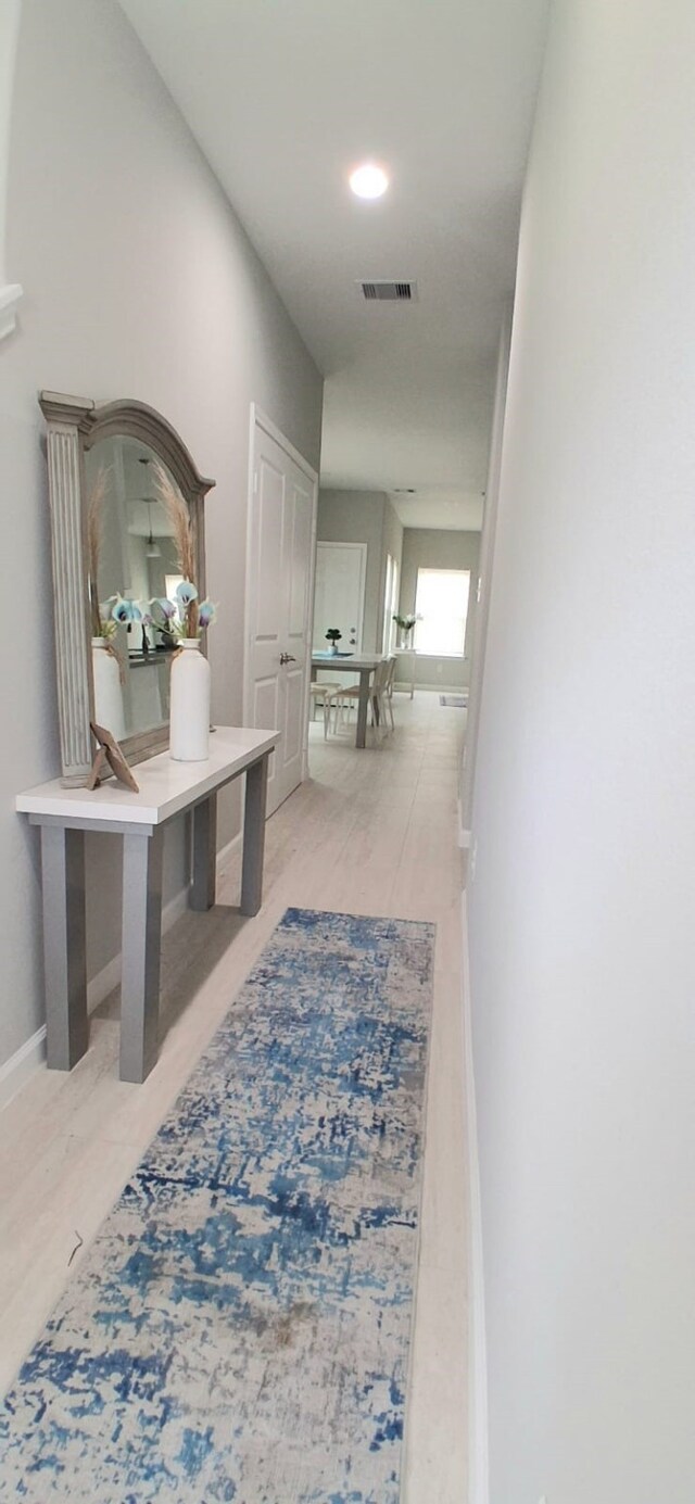 414 Armstrong St, Houston, TX 77029 - hallway featuring baseboards