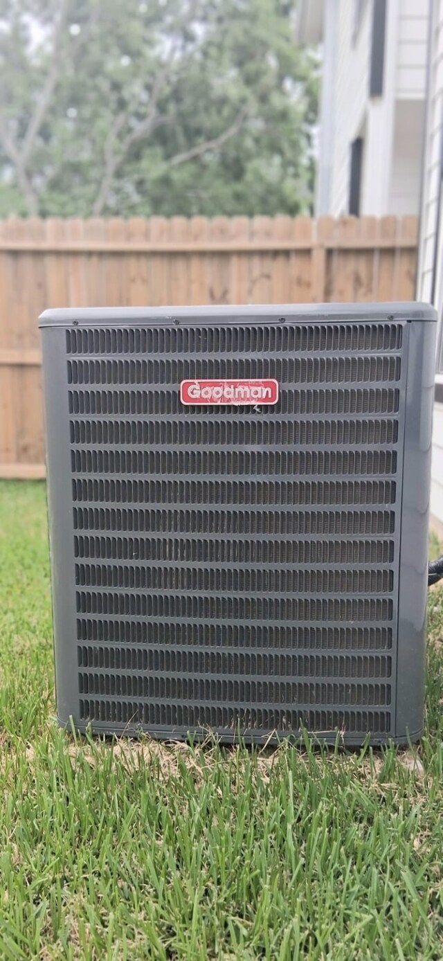 414 Armstrong St, Houston, TX 77029 - exterior view of central AC unit
