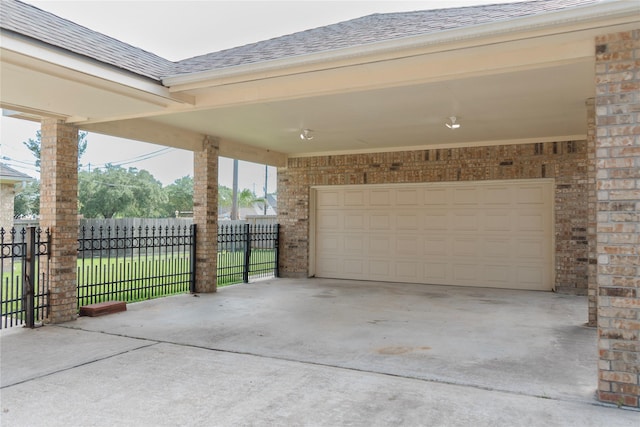 1818 Janell Rene Cir, Deer Park, TX 77536 - garage with concrete driveway