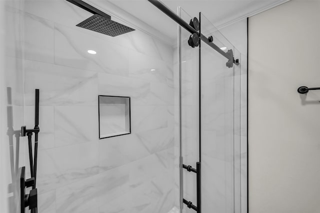 15905 Lakeview Dr, Jersey Village, TX 77040 - full bath featuring a marble finish shower