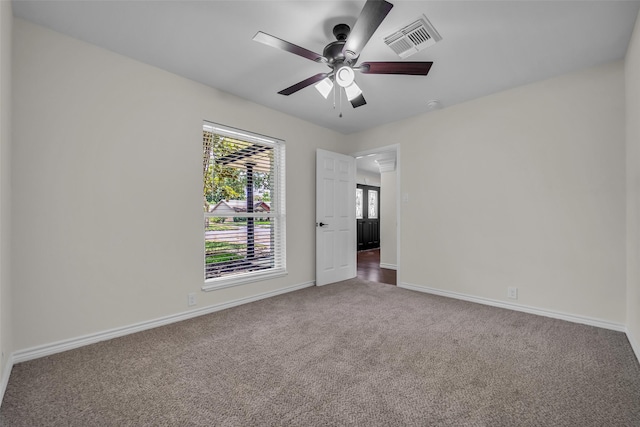 15905 Lakeview Dr, Jersey Village, TX 77040 - unfurnished bedroom featuring carpet and ceiling fan
