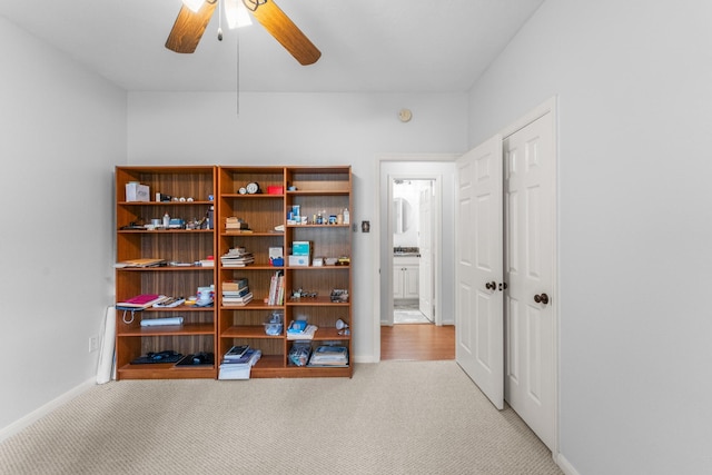 1722 Brook Grove Dr, Katy, TX 77450 - corridor featuring carpet and baseboards