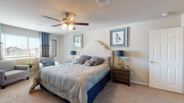 10288 Badger Run Ln, Magnolia, TX 77354 - carpeted bedroom with a ceiling fan