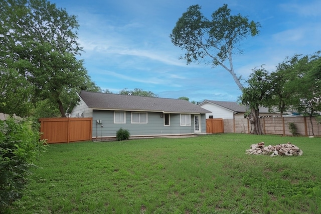1704 Cherry Orchard Dr, Austin, TX 78745 - view of back of property
