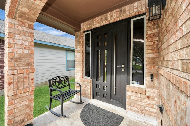 8707 Tartan Walk Ln, Houston, TX 77075 - entrance to property featuring brick siding