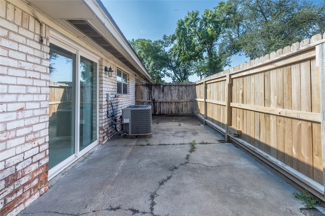 1965 Campbell Rd Unit 1965, Houston, TX 77080 - view of patio / terrace featuring central AC