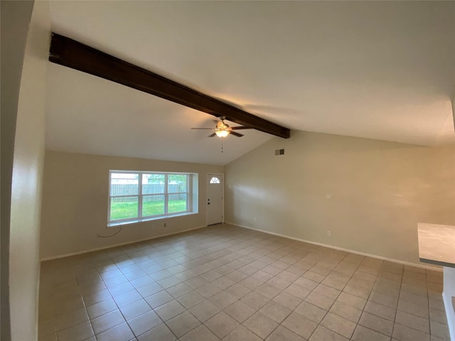 10123 Kent Towne Ln, Sugar Land, TX 77498 - unfurnished room featuring light tile patterned floors, ceiling fan, and baseboards