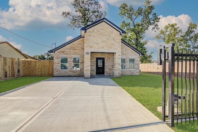 5911 Rietta, Houston, TX 77016 - contemporary home featuring stone siding