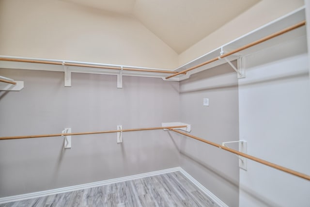 21323 Hannover Frst, Spring, TX 77388 - spacious closet with wood finished floors and vaulted ceiling
