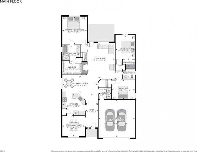 6431 Bright Falls Ln, Katy, TX 77449 - property floor plan