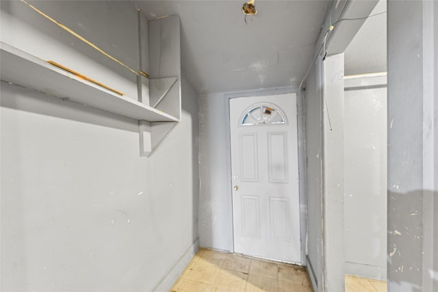 7815 Dayton St, Houston, TX 77012 - doorway to outside featuring tile patterned floors