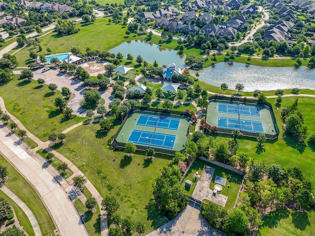 17218 Meek Pass Dr, Cypress, TX 77433 - view of property location featuring a large body of water and nearby suburban area
