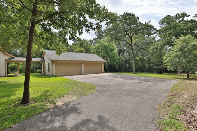 23302 Green Forest St, Hockley, TX 77447 - view of front facade featuring a front yard