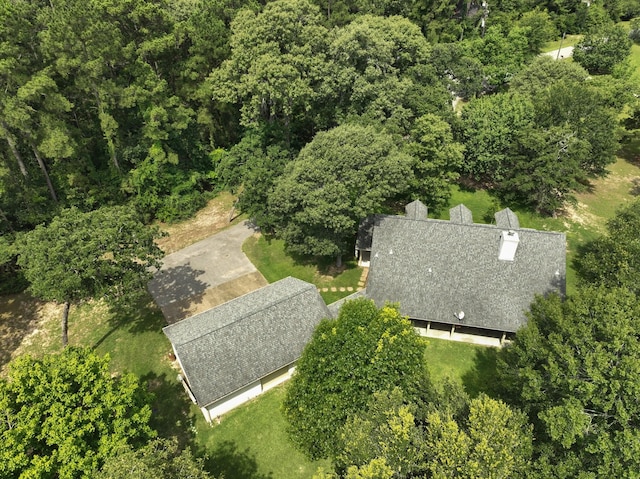 23302 Green Forest St, Hockley, TX 77447 - aerial view of property and surrounding area
