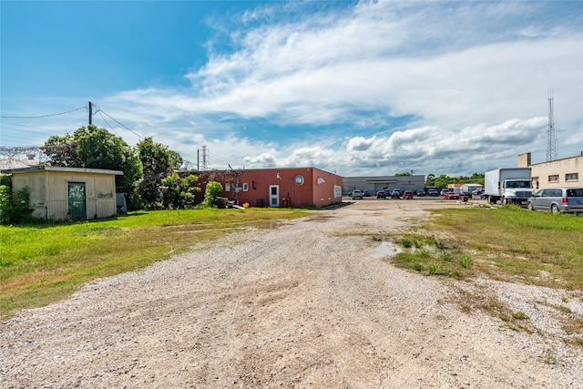 1309 1st St, La Marque, TX 77568 - view of dirt / gravel road
