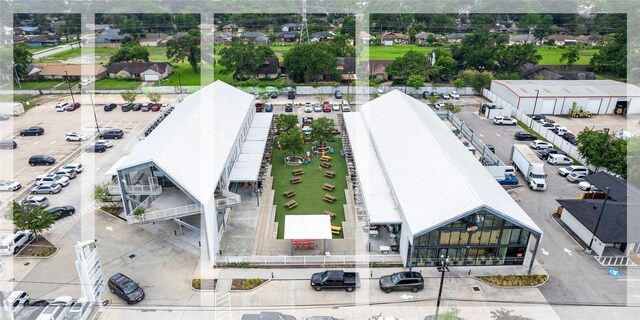 1438 Wakefield Dr, Houston, TX 77018 - bird's eye view