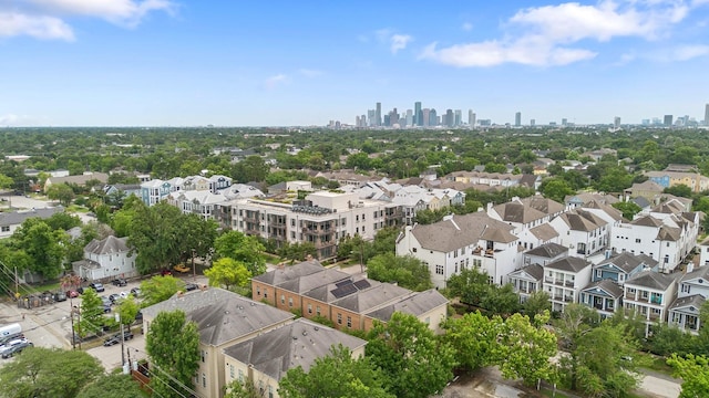 1807 Ashland St, Houston, TX 77008 - bird's eye view of skyline