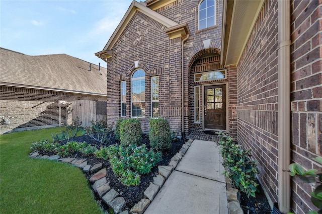 2635 Cedar Path Ln, Conroe, TX 77385 - property entrance featuring brick siding