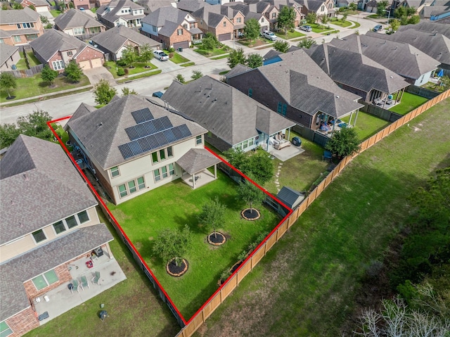 2635 Cedar Path Ln, Conroe, TX 77385 - aerial view of residential area with property boundaries highlighted