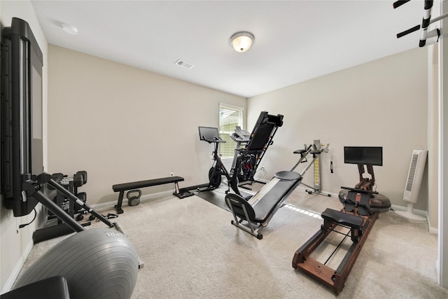 2635 Cedar Path Ln, Conroe, TX 77385 - exercise area featuring baseboards