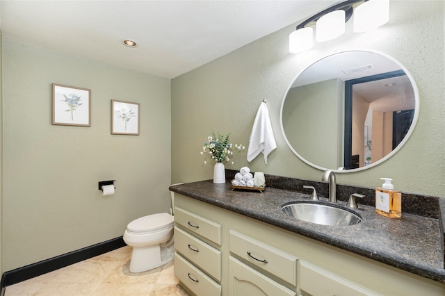18138 Bal Harbour Dr, Houston, TX 77058 - bathroom featuring vanity and toilet