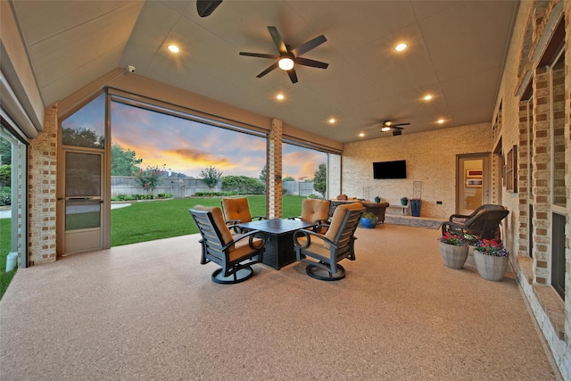 7118 Kinglet Ct, Katy, TX 77493 - view of sunroom / solarium