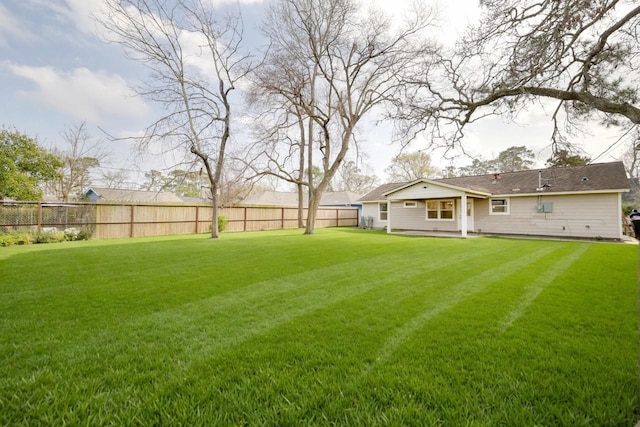 7437 Navasota St, Houston, TX 77016 - view of yard