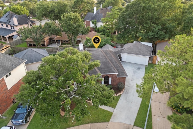 6119 Plantation Bay Dr, Katy, TX 77449 - aerial view of residential area