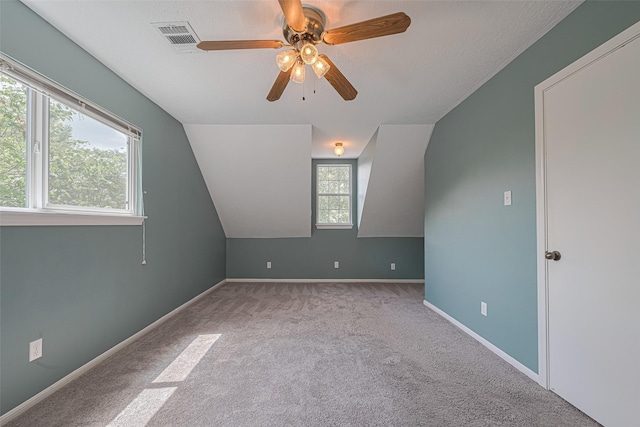 144 Pin Oak Ln, Hempstead, TX 77445 - bonus room with ceiling fan, carpet floors, and baseboards