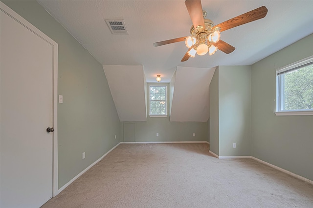 144 Pin Oak Ln, Hempstead, TX 77445 - bonus room featuring carpet floors, a ceiling fan, and baseboards