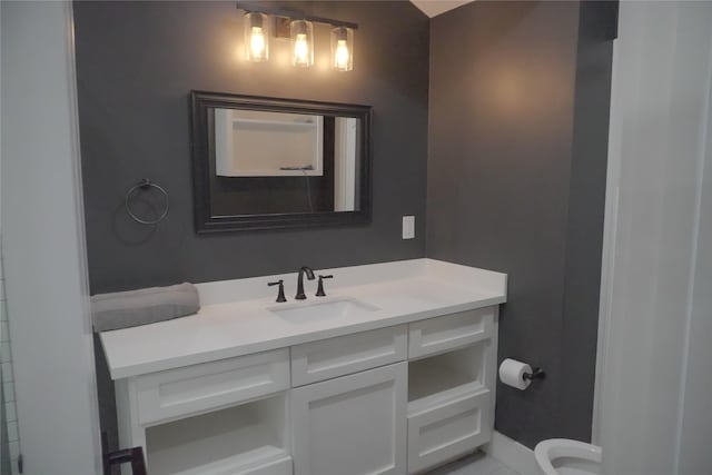 323 E Palm St, Fresno, TX 77545 - bathroom with vanity and toilet