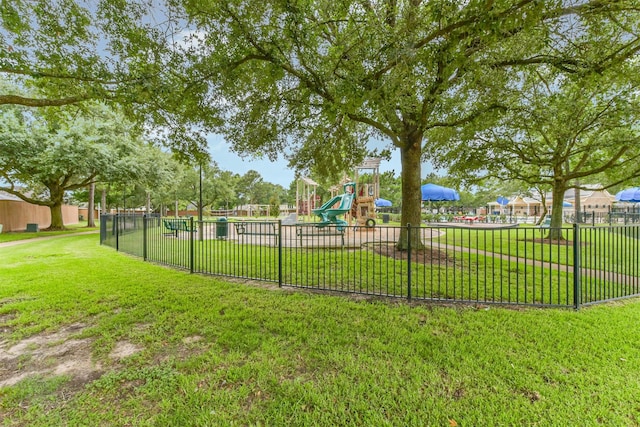 7518 Rain Meadow Ln, Cypress, TX 77433 - view of yard