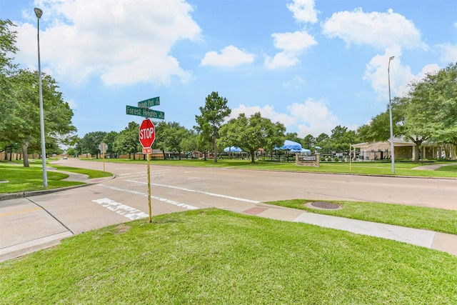7518 Rain Meadow Ln, Cypress, TX 77433 - view of basketball court with a yard