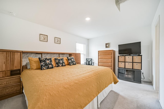 337 Riverwood Village Ln, Sealy, TX 77474 - carpeted bedroom with recessed lighting